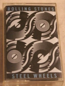 Rolling Stones Steel Wheels Cassette Tape Rock N Roll Mick Jagger cas2 - Picture 1 of 2