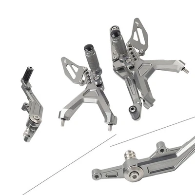 Motorcycle FootPeg Pedal Adjustable Footrest For BMW S1000RR 19-24 M1000RR 21-24 Foto 1 de 4