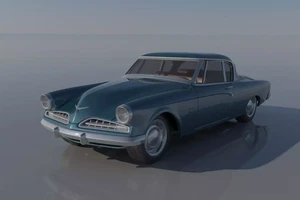 1/25th resin 3d printed Studebaker Commander Coupe by Bezrodny - Picture 1 of 5