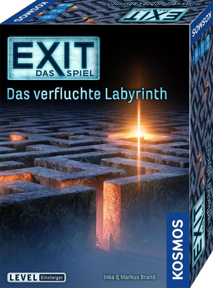 EXIT - Das Spiel Das verfluchte Labyrinth KOSMOS Level Einsteiger