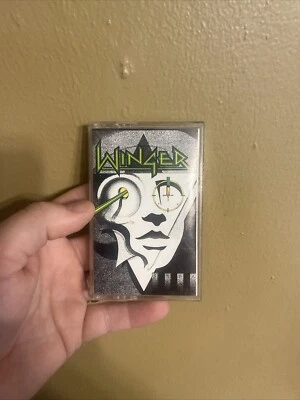 Winger Self Titled (Cassette, 1988, Atlantic) LIKE NEW - Image 1 of 2
