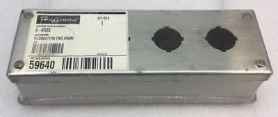 HOFFMAN  E-4PBSS STAINLESS STEEL PUSHBUTTON ENCLOSURE 59640 NEW IN PKG - Image 1 of 3