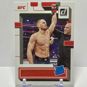 UFC RC Card Jack Della Maddalena Rated Rookie 2023 Panini Donruss MMA  Near MINT