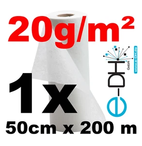 💧 Premium Koi Filtervlies 50 cm x 200 m – 20g/m² echt & geprüft! - Picture 1 of 10