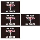 4 sztuki baner damski poliester panna prawa aborcyjne flaga outdoorowa