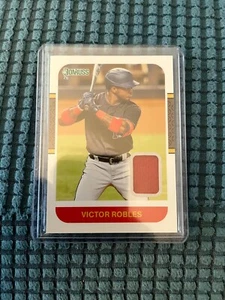 2021 Donruss Victor Robles Game Worn Patch Relic #87M-VR Nationals New Mint - Picture 1 of 2