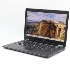 Dell Latitude E7450 Windows 11 Laptop Intel i5 5300U 14in HD 8GB 256GB SSD HDMI - Picture 1 of 15