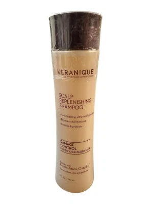 Champú reponedor de cuero cabelludo Keranique control de daños 8 oz / 240 ml - Nuevo y sellado Foto 1 de 4