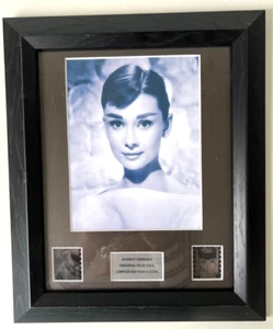 Gerahmte Audrey Hepburn, Memorabilia, Limited Edition, Filmzelle - Bild 1 von 4