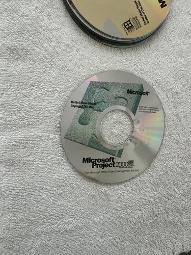 Microsoft Project 2000 Windows - PRODUCT KEY NOT INCLUDED!!! | eBay