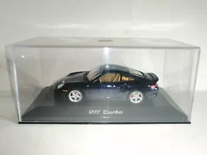 PORSCHE 911 TURBO BLU MINICHAMPS SCALA 1/43 - Foto 1 di 1