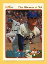 1994 Spectrum #12 Tug McGraw New York Mets The Miracle of '69