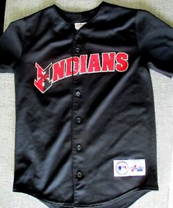 Indianapolis Indians Baseball Jersey, Youth  Large  - Bat Kid Kroger, Black