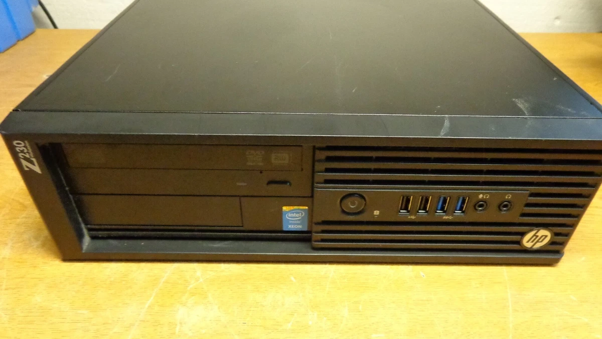 ①HP Z230 [Xeon 16GB SSD+HDD] HP Z230 SFF Xeon 16GB NO HDD NO OS