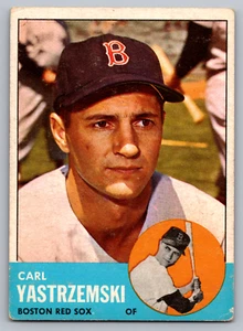 1963 TOPPS #115 CARL YASTRZEMSKI RED SOX - Picture 1 of 3