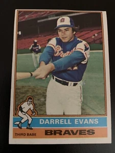 1976 Topps #81 Darrell Evans Atlanta Braves Baseball Third Base - Bild 1 von 6