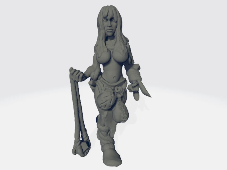 Stoneaxe Miniatures - Ranger Lady Foto 1 de 1