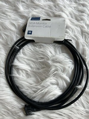 Insignia NS-PV10509 10' PC Monitor Extension Cable Black - Image 1 of 4