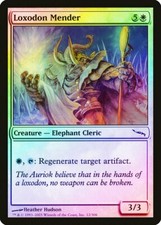 Loxodon Mender FOIL Mirrodin NM White Common MAGIC THE GATHERING CARD ABUGames
