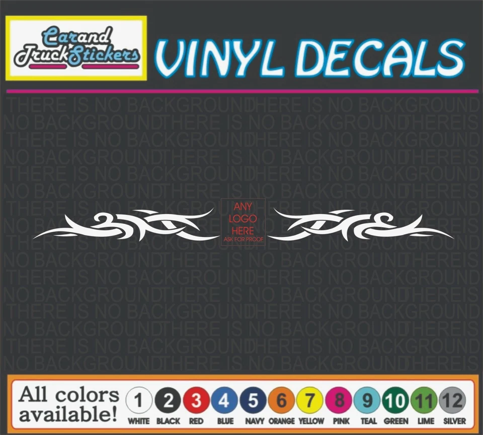 44" Dodge Ram Ford Chevy Hemi 4x4 Tribal Parabrisas Calcomanía Vinilo Coche Adhesivo Foto 1 de 1