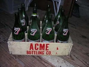 Acme Bottling Co. Wood Divided Soda **Crate Only** - Bild 1 von 7