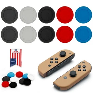 Joystick Thumbstick Cover Thumb Grip Cap For Nintendo Switch NS/Lite/OLED/JoyCon - Picture 1 of 8