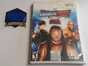 x1 WWE Smackdown Vs. Raw 2008 Nintendo Wii completo CIB TESTATO TexasNerdGames - Foto 1 di 8