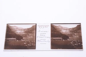 ✅ RICHARD VERASCOPE SWISS OESCHINENSEE LAKE BLUMLISALP STEREO IMAGE 45x107MM  10 - Picture 1 of 1