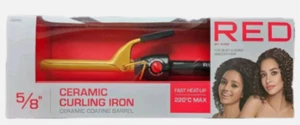 Red By Kiss ⅝" Ceramic Curling Iron C103NG - Picture 1 of 4