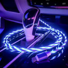 LED Flowing Light Up Charging Cord For Charger Data Type-C iPhone USB Sync Cable