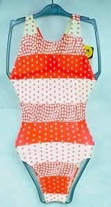 Girl's Racing Bathing 1-Piece Swimsuit Size 24 XS Girl's 8 $9.99 Free Shipping - Picture 1 of 2