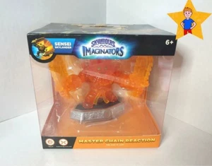 SKYLANDERS IMAGINATORS [S6] Very Rare Clear Orange Chain Reaction Sensei - BNIB - Picture 1 of 3