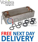 Vokera Excell 29, 96E DHW Plate Heat Exchanger & O'Ring Seals 8037 Genuine *NEW*