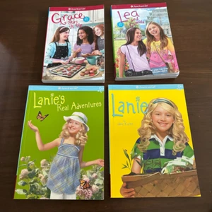 American Girl Paperback Book Collection Lot of 4 Grace Lanie Lea 8+ - Foto 1 di 7