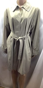 CS Signature Khaki Coat Womens Size L MGO2303/OB4 - Picture 1 of 10