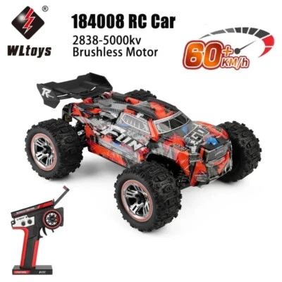 Truggy MJX 16210 “Comprable” WLtoys XK 184008 RC 1/18 60KM/H 4x4 sin escobillas 2,4G Foto 1 de 4