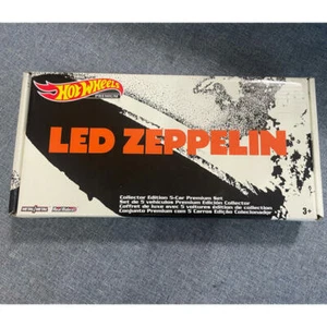 Hot Wheels GJP75 Led Zeppelin Set of 5 Collectible Die-Cast Vehicles Premium BOX - Picture 1 of 9