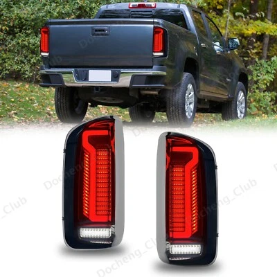 Luces traseras LED luces de señal de giro de freno para Chevy Colorado GMC Canyon 2015-2022 Foto 1 de 4
