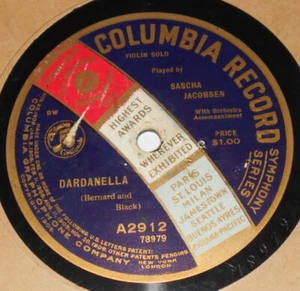 Columbia A2912 Sascha Jacobsen Dardanella / If You Could Care 78 RPM E E RARE - Picture 1 of 2
