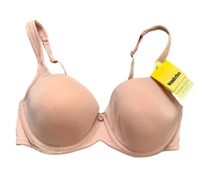 WONDERBRA Sumersión Sin Costuras Ligeramente Forrada Elevación 7880 NUEVO CON ETIQUETAS 36C Rosa Maravilla de Elastizamiento - Imagen 1 de 5