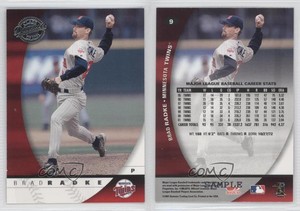 2001 Donruss Class Of 2001 Samples Silver Brad Radke #9