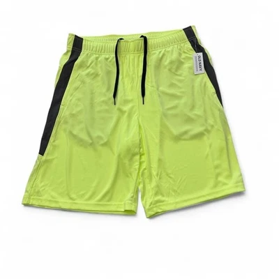 Nuevo con etiquetas Pantalones Cortos Old Navy Active Para Hombre Verde Neón Go Dry Cordón Talla M Foto 1 de 4