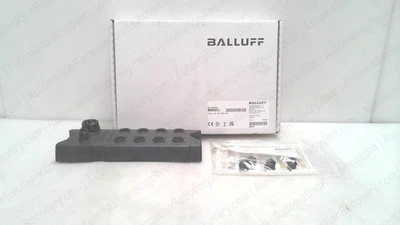 BALLUFF BNI00CJ, IO-LINK SENSOR/ACTUATOR HUB, BNI IOL-302-S02-R026-008,  #345889 - Image 1 of 4