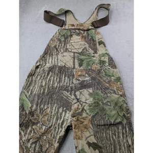 Vtg Walls Camo Hunting Overalls Men's 36x32 Camouflage Bibs Outdoors USA Made - Picture 1 of 16