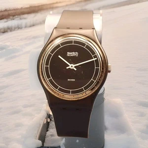 RARE VINTAGE 1980’s Swatch High Tech GB002 Original MEN'S WATCH New Battery - Picture 1 of 10