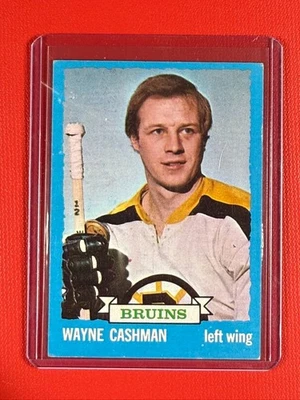 1973-74 Topps - Wayne Cashman #166 - Image 1 of 2