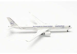 Herpa 536653 Lufthansa Airbus A350-900 “CleanTechFlyer” - D-AIVD - Imagen 1 de 5