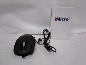 iMicro MO-1008BU 3-Button USB Optical Mouse - Picture 1 of 5