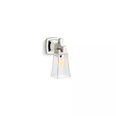 KOHLER Riff 1-Light Polished Nickel Wall Sconce 31755-SC01-SNL - Image 1 of 4