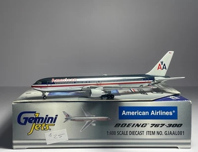 Gemini Jets 1:400 American Airlines Boeing 767-300 N361AA polished GJAAL081 - Image 1 of 2
